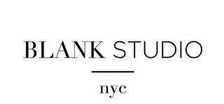 BLANK STUDIO NYC