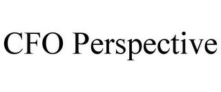 CFO PERSPECTIVE