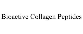 BIOACTIVE COLLAGEN PEPTIDES