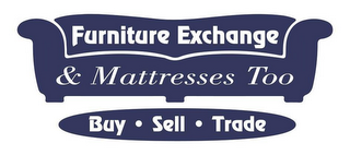 FURNITURE EXCHANGE & MATTRESSES TOO BUYSELL TRADE