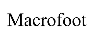 MACROFOOT