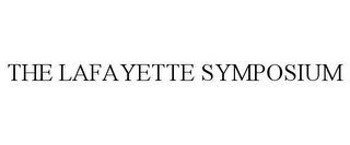 THE LAFAYETTE SYMPOSIUM