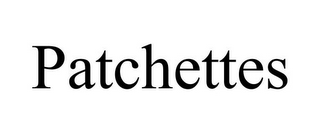 PATCHETTES