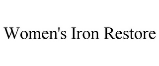 WOMEN'S IRON RESTORE