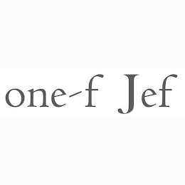 ONE-F JEF