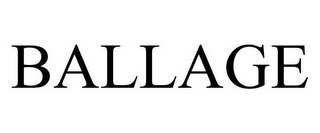 BALLAGE