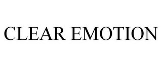 CLEAR EMOTION