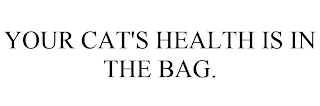 YOUR CAT'S HEALTH IS IN THE BAG.