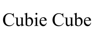 CUBIE CUBE