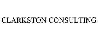 CLARKSTON CONSULTING