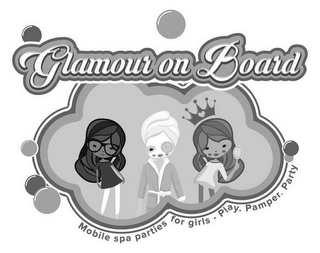 GLAMOUR ON BOARD MOBILE SPA PARTIES FOR GIRLS - PLAY. PAMPER. PARTY