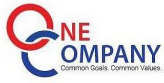 ONE COMPANY COMMON GOALS. COMMON VALUES.