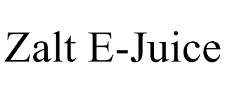 ZALT E-JUICE
