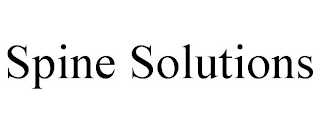 SPINE SOLUTIONS