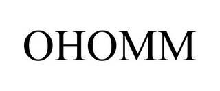 OHOMM