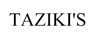 TAZIKI'S