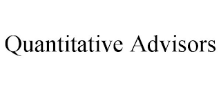 QUANTITATIVE ADVISORS