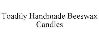 TOADILY HANDMADE BEESWAX CANDLES