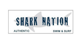 SHARK NATION AUTHENTIC SWIM & SURF