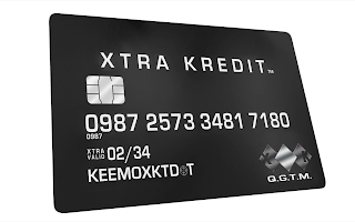 XTRA KREDIT 0987 2573 3481 7180 XTRA VALID 02/34 KEEMOXKTD T  XK Q.G.T.M.