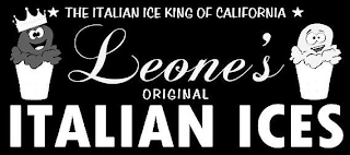 THE ITALIAN ICE KING OF CALIFORNIA LEONE'S ORIGINAL ITALIAN ICES