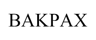 BAKPAX