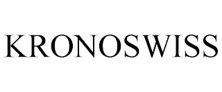 KRONOSWISS