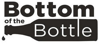 BOTTOM OF THE BOTTLE