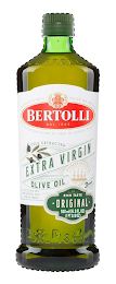 BERTOLLI DAL 1865 WORLD'S NO. 1 OLIVE OIL BRAND BRAND ESTABLISHED IN 1865 IN LUCCA, TUSCANY COLD EXTRACTED EXTRA VIRGIN OLIVE OIL SELECTED OLIVE OILS FROM ARGENTIA, ITALY, SPAIN AND TUNSIA. PIONEER EXPORTER OF OLIVE OIL TO THE USA BERTOLLI RICH TASTE ORIGINAL 500 ML (16.9 FL OZ) (1PT 0.9 OZ)