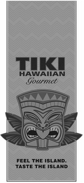 TIKI HAWAIIAN GOURMET FEEL THE ISLAND. TASTE THE ISLAND