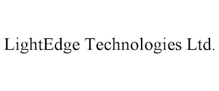 LIGHTEDGE TECHNOLOGIES LTD.