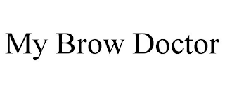 MY BROW DOCTOR