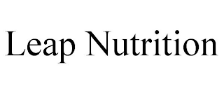 LEAP NUTRITION