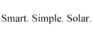 SMART. SIMPLE. SOLAR.