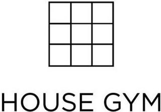 HOUSE GYM