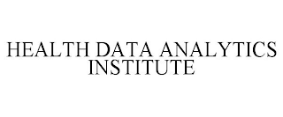 HEALTH DATA ANALYTICS INSTITUTE