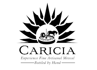 CARICIA EXPERIENCE FINE ARTISANAL MEZCAL BOTTLED BY HAND