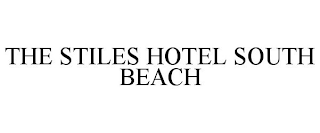 THE STILES HOTEL SOUTH BEACH