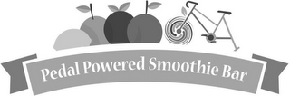 PEDAL POWERED SMOOTHIE BAR