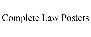COMPLETE LAW POSTERS