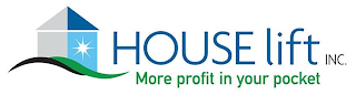 HOUSE LIFT INC. MORE PROFIT IN YOUR POCKET