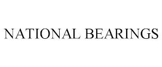 NATIONAL BEARINGS