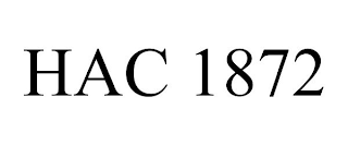 HAC 1872