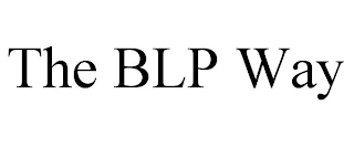 THE BLP WAY