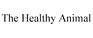 THE HEALTHY ANIMAL