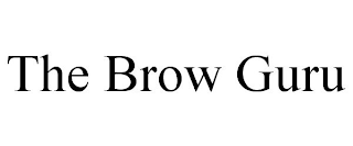 THE BROW GURU