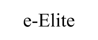 E-ELITE