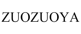 ZUOZUOYA