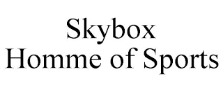 SKYBOX HOMME OF SPORTS