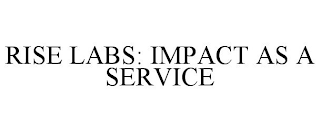 RISE LABS: IMPACT AS A SERVICE